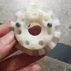 Disco de Freio Ultra Resistente ao Desgaste e a Impactos, Base de Tubo de Fio, Disco Flor de Plástico, Disco Flor de Nylon, Acessórios para Eixo de Máquina de Tricô de Alta Velocidade