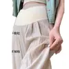 Estilo Casual Yamamoto Pantalones para Mujeres Embarazadas Verano Retro Ropa Exterior Cintura Baja Pantalones Yamamoto Moda Pantalones Casuales Primavera Pantalones Cruzados Abdominales