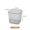 Bonito Cubo de Basura de Escritorio para Uso en Casa en la Sala de Estar, Contenedor Sanitario Transparente, Papelera, Contenedor de Almacenamiento Multifuncional para Baño y Aseo