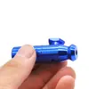 Botella de Rapé de Metal de Aluminio Más Vendida Transfronteriza, Tamaño Pequeño, Desmontable y Lavable, Tipo Rosca de Cabeza Plana Accesorio para Fumar