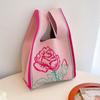 Bolsa de malha Bolsa de mão Bolsa balde Bolsa tote Bolsa de tecido Bolsa feminina Bolsa feminina Bolsa de colete Presente simples de mão