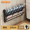 Estante para Zapatos con Ventosa para Uso Doméstico, Montado en la Pared Detrás de la Puerta, Zapatero para la Entrada, Zapatero Sencillo para el Baño, Estante de Almacenamiento Plegable de Doble Capa
