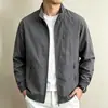 Chaqueta de trabajo para hombre con múltiples bolsillos y cuello alto, nueva colección de otoño 2026, chaqueta deportiva impermeable para exteriores estilo Jeep