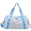 Bolsa de Viagem, Bolsa de Bagagem para Viagem de Negócios de Curta Distância, Bolsa Leve para Acomodação, Bolsa de Ginástica, Bolsa de Viagem de Grande Capacidade com Estampa de Vaca, Bolsa de Mão para Embarque