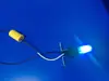 Lámpara de Desinfección Ultravioleta Secador de Ropa Eléctrico Bombilla Pequeña de 10V3W Lámpara Ultravioleta Esterilizadora de Zapatos Lámpara Germicida