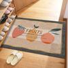 Venta al por mayor, nueva alfombra absorbente para baño con orejas de gato y dibujos animados, alfombra para puerta de entrada de casa.