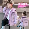 Jaqueta Infantil 3 em 1 para Outono e Inverno, Casaco Espesso com Forro de Fleece para Meninas para Primavera e Outono, Impermeável, Fleece Removível para Crianças Maiores