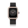 2021 Reloj de Cuarzo Cuadrado Creativo Nuevo Rebirth Lipoof Procesamiento Moda Simple Reloj para Mujer