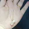Joyería de Perlas Genuinas Naturales de Color Claro S925 Pendientes Chapados en Oro de 18K Joyería de Perlas Zhuji Venta al por Mayor