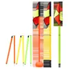 Postes de señalización, banderas de obstáculos, banderas de entrenamiento de baloncesto y fútbol, postes de advertencia de obstáculos rellenos de agua, al por mayor