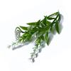 Ramo artificial al por mayor para decorar con césped, embalaje de floristería, materiales de decoración hechos a mano, plantas acuáticas.