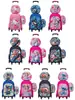 Mochila con ruedas transfronteriza para la escuela, mochila para estudiante de primaria, dibujos animados 3D, carcasa dura, juego de tres piezas, lonchera, estuche