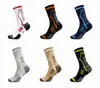 Calcetines de Compresión Deportivos Multicolores Transfronterizos con Base de Toalla Engrosada, Absorbentes de Sudor, Transpirables, Amortiguadores, Amortiguadores de Impacto para Correr, Calcetines Deportivos Profesionales