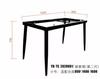 Patas de Mesa de Lujo Ligero, Soportes para Patas de Mesa, Patas de Mesa de Comedor de Hierro Pizarra, Patas de Mesa de Comedor, Mesa de Centro para Computadora, Estructura de Mesa de Bar, Escritorio de Oficina