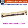 20454-40P con Placa de Circuito Impreso Adaptador de 0.5 mm Conector Lvds Extremo de Cable Tipo Cable Extremo de Placa 20454-30P