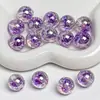 Ding Yi Luna Fría Diamante Estrella Galvanizado Luz Fluida Luminoso Agujero Pasante Perlas de Resina Pulsera DIY Cadena de Teléfono Accesorios