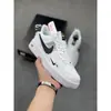 Zapatos Putian AF1 Air Force One Día de San Valentín Gancho Blanco Unisex Casual Pareja Campus Versátil Zapatillas Deportivas para Aumentar la Altura