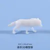 Amapola DIY Molde de Resina de Cristal Fabricación Materiales de Relleno de Resina Mini Modelos de Animales 3D Otros Artículos No Incluidos