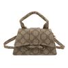 Bolso Cruzado Casual de Moda 2026 Verano Nuevo Estilo Bolso de Mujer Estilo Coreano Elegante Bolso Cuadrado Pequeño Color Sólido Bolso de Hombro Simple