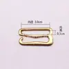 Sujetador con botones coloridos, hebillas ajustables con revestimiento dorado y plateado, hebilla tipo pico de pato 089, hebilla para mamá, hebilla para liguero, accesorios de lencería