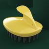 Cepillo Masajeador de Champú de Silicona Masajeador del Cuero Cabelludo para Adultos Peine Masajeador de Meridianos del Cuero Cabelludo para Hombres Cuidado del Cabello Cepillo de Champú de Silicona