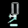 Dispensador de Agua para Perros con Jaula Colgante, Botella de Agua tipo Bola para Lamer, Diseño de Boca que No Moja para Perros Pequeños y Medianos