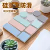 Posavasos de Tierra de Diatomeas para Lavabo de Baño, Base de Jabón de Diatomita, Portajabón de Baño a Prueba de Humedad, Simple y Moderno