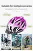 Capacete capacete de bicicleta capacete esportivo chapéu de segurança para cabeça ao ar livre capacete de ciclismo de peça única, bicicleta de estrada, mountain bike, capacete de segurança para bicicleta ultraleve para adulto