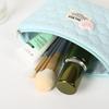 Bolsa de Maquillaje Nueva de Dibujos Animados Oso Burbuja Estilo Ins Crema Bolsa Almohada Bolsa de Almacenamiento de Maquillaje Portátil