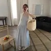 Vestido de Encaje con Espalda Descubierta para Mujer 2026 Nuevo Estilo Coreano Simple y Elegante Reductor de Edad Vestido Lencero Ins