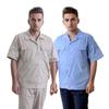 Roupas de trabalho de verão masculinas finas e resistentes à sujeira Calças de trabalho resistentes ao desgaste de verão para terno de oficina Roupas de trabalho Impressão de uniforme de trabalho