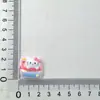Lindos Postres Gato Kt Accesorios de Resina DIY Pegamento de Crema Pasador Funda de Teléfono Móvil Decoración para Taza de Agua de Vehículo Eléctrico Venta al por Mayor