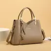 Bolso de Mano de Alta Gama de Comercio Exterior de Gran Capacidad para Mujer 2026 Nuevo Estilo Bolso de Hombro Cruzado Simple y Elegante para el Trabajo y los Viajes Diarios