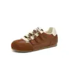 Zapatos de Entrenamiento Alemanes de Suela Blanda Oculta Estilo Retro para Mujer Simples Versátiles Estilo Béisbol Tendencia Otoño 2026 Zapatos Casuales de Suela Gruesa
