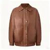 Chaqueta de Cuero Sintético Oversize Estilo Motociclista para Mujer, Chaqueta de Moda para Primavera y Otoño, Ropa Exterior con Cremallera Estilo Viajero