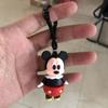 Colgante de oso de violencia en blanco y negro con dibujo de oso lindo, colgante para bolso, llavero de coche, accesorio, regalo creativo.