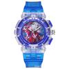 Nuevo Reloj de Cuarzo Luminoso de Dibujos Animados para Niños y Niñas Estudiantes Moda Creativo Animación de Dibujos Animados Reloj Electrónico de Cuarzo
