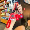 Llavero de Fitness Exquisito Llavero Colgante para Bolso para Hombres y Mujeres Parejas Estilo Deportivo Universal Colgante de Pesa Rusa Mancuerna