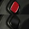 Adecuado para 17 Bmw Mini Countryman Cubierta de Manija del Asiento Trasero Modificada de Fibra de Carbono para el Interior del Coche
