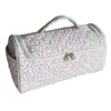 Bolsa de Almacenamiento Popular Transfronteriza para Cosméticos, Bolsa de Viaje Portátil de Gran Capacidad para Rizador, Secador de Pelo, Bolsa para Maquillaje