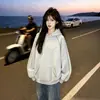 Sudadera con capucha de manga larga para mujer, diseño callejero moderno y único estilo americano, nuevo top casual versátil para otoño e invierno 2026