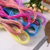 Nuevas tiras planas de ratán de 5 mm para materiales hechos a mano de bricolaje, adecuadas para tejer bolsos, cestas de mano, cestas de almacenamiento y ratán de plástico