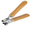 Tijeras para uñas planas grandes y sencillas para uso doméstico, cortaúñas individual para adultos, herramienta portátil para recortar uñas