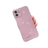 Para Funda de Teléfono Móvil Xiaomi 15Pro 11Ultra Borde Recto TPU Silicona Galvanizado Funda Protectora Arroz Rojo Note14 K80