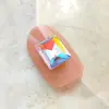K9 Pontiagudo na Base Formato Irregular Nail Art Cubo de Gelo Grande Doce de Rocha Retangular Ângulo Reto Acessórios de Cristal Joias Cristal Nail Art Strass