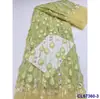 Vestido Europeo y Americano Tela de Malla Bordada Estéreo con Lentejuelas Tela de Encaje con Lentejuelas Nupcial