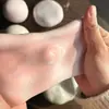 Gelo em Forma Pele de Arroz Glutinoso Beliscar Mão Bola Feita à Mão Livro Vermelho Glutinoso Mesmo Brinquedo Rebote Lento Descompressão Atacado