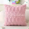 Funda de Cojín Decorativa de Conejito Blanco Pequeño para Pascua de Primavera Fuente Transfronteriza Funda de Cojín para Respaldo de Sofá Decoración Festiva para el Hogar