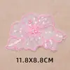 Parches de Tela de Encaje Floral de Colores para Ropa Tradicional China, Parches Bordados Cosidos a Mano para Chaquetas, Pantalones, Bolsos, Parches Decorativos Versátiles
