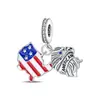 Estilo Panjia Marcador Deportivo Americano Pulsera de Fútbol Accesorios Cuentas DIY Colgante Nuevo Venta Caliente Transfronteriza Directo del Fabricante